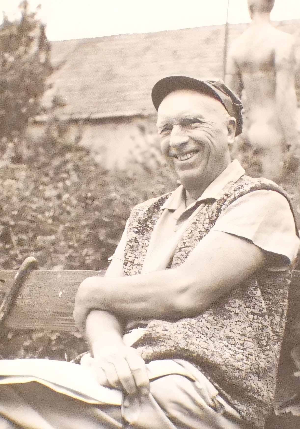 Nagy Imre festőművész fotója.